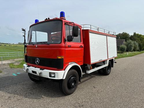 Mercedes LP 813 Brandweer 1984 Top Staat Roestvrij  32.000km, Auto's, Vrachtwagens, Particulier, Mercedes-Benz, Diesel, Handgeschakeld
