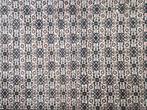 Handmade Persian wool Herati carpet floral crème 199x295cm, Persian Perzisch vintage oosters hype, Crème, 150 tot 200 cm, 200 cm of meer
