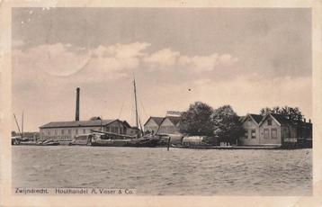 V174 Zwijndrecht Houthandel A Visser - uitg Plancken 1914 - beschikbaar voor biedingen