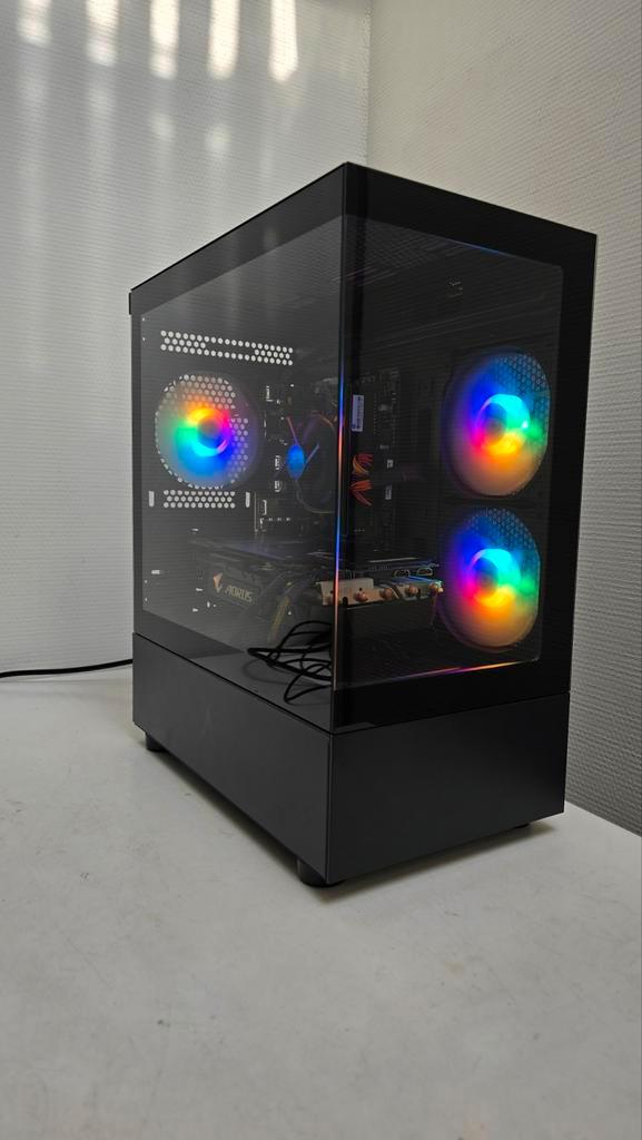 RGB GAME PC - I7 6700K/GTX 1080 8GB/16GB/SSD, Computers en Software, Computerbehuizingen, Zo goed als nieuw, Ophalen of Verzenden