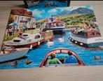 Falcon Puzzel - A Day on the River - 1000 stukjes, Verzenden, 500 t/m 1500 stukjes, Gebruikt, Legpuzzel