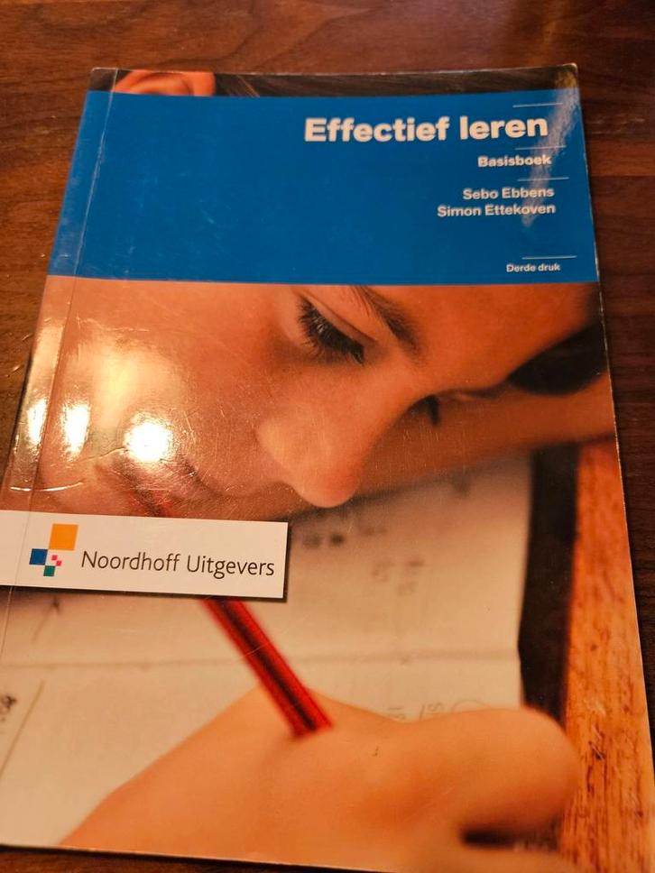 Effectief Leren Basisboek - Ebbens & Ettekoven, Boeken, Studieboeken en Cursussen, Gelezen, HBO, Ophalen of Verzenden