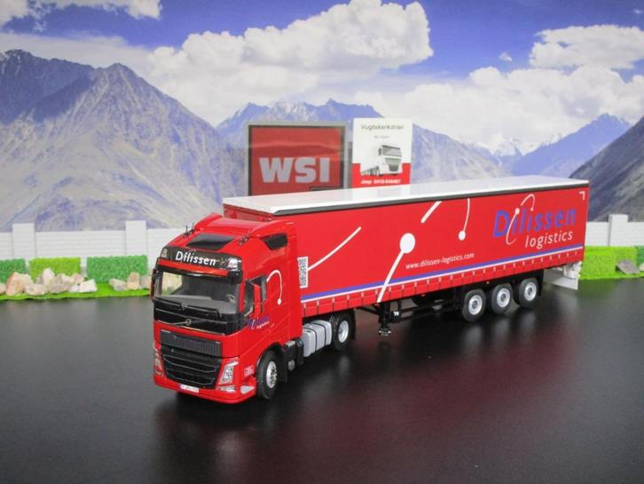 Wsi 01-2887 Dillissen Logistics , Volvo FH4 Globetrotter, Hobby en Vrije tijd, Modelauto's | 1:50, Nieuw, Bus of Vrachtwagen, Wsi