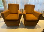 Twee clubfauteuils in zeer goede staat, Ophalen, 75 tot 100 cm, Zo goed als nieuw, Stof