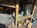 Industriële tafel, Ophalen of Verzenden, Gebruikt, Rechthoekig, Staal