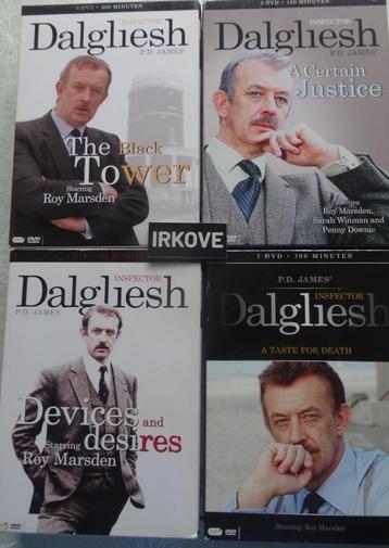 INSPECTEUR DALGLIESH * COMPLETE SERIE! DVD SETS 4 x *  beschikbaar voor biedingen