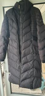 Lange gewatteerde jas van het merk Guess, Ophalen of Verzenden, Gedragen, Maat 38/40 (M), Zwart