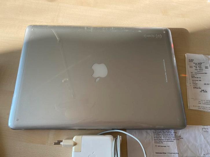 MacBook Pro 15 inch IntelCote i7 in nieuw staat geen update, Computers en Software, Apple Macbooks, Zo goed als nieuw, MacBook Pro