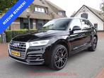 Audi Q5 3.0TDI QUATTRO S-LINE ACC/SPORTLEER/CAMERA/TREKHAAK, Automaat, Gebruikt, Q5, Zwart
