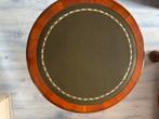 Kersenhouten tafeltje met lades - 55cm, Klassiek, Rond, Zo goed als nieuw, Hout