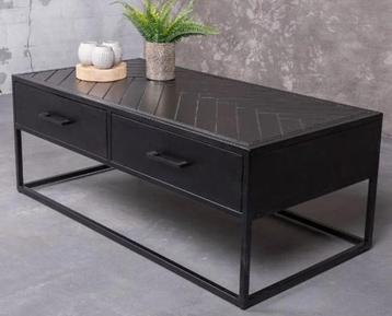 Salontafel Visgraat Zwart beschikbaar voor biedingen