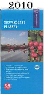pl41 - Plattegrond /wandel / fietskaart Nieuwkoopse plassen, Gelezen, 2000 tot heden, Ophalen of Verzenden, Landkaart