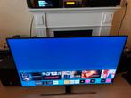 Samsung 55 inch 4K QLED Smart TV - QE55Q74TAL, QLED, 50 Hz, Ophalen of Verzenden, Zo goed als nieuw