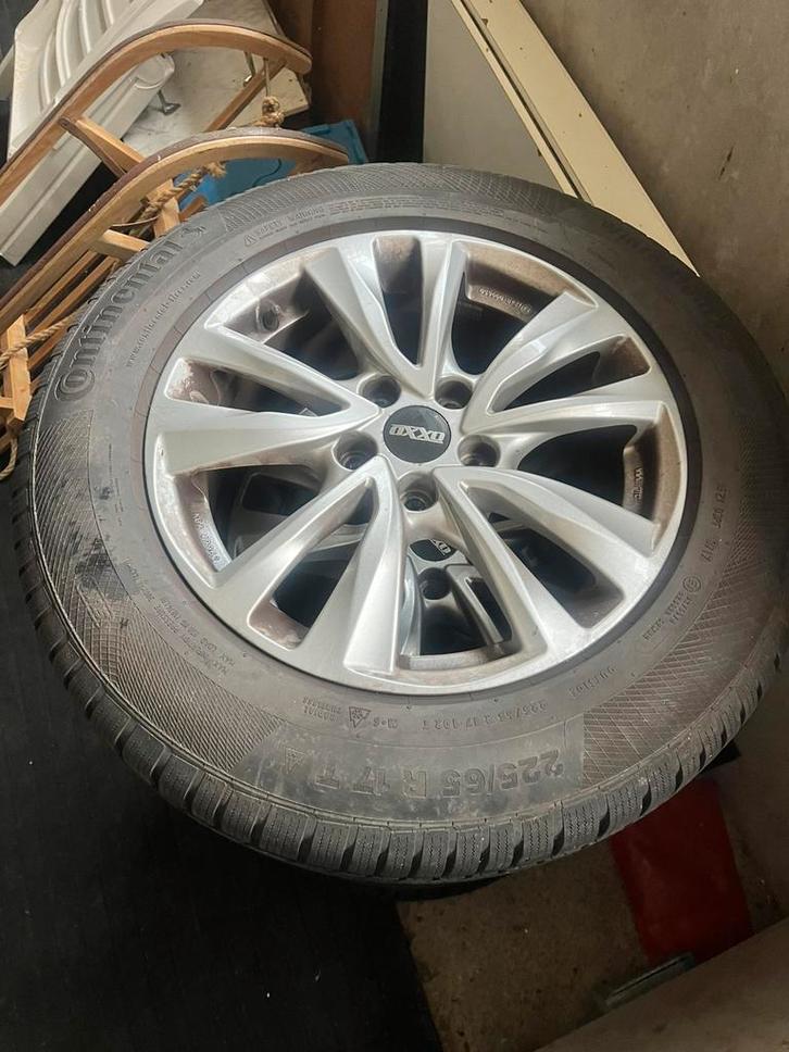 Winterbanden inclusief velgen 255/65 R17, Auto-onderdelen, Banden en Velgen, Winterbanden, 17 inch, 225 mm, Ophalen