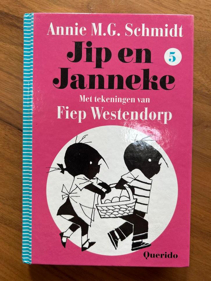 Jip en Janneke - Annie M.G. Schmidt, Boeken, Kinderboeken | Jeugd | onder 10 jaar, Gelezen, Fictie algemeen, Ophalen of Verzenden