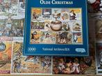 3 Kerstpuzzels 1000 stukjes., Hobby en Vrije tijd, Denksport en Puzzels, Verzenden, Gebruikt