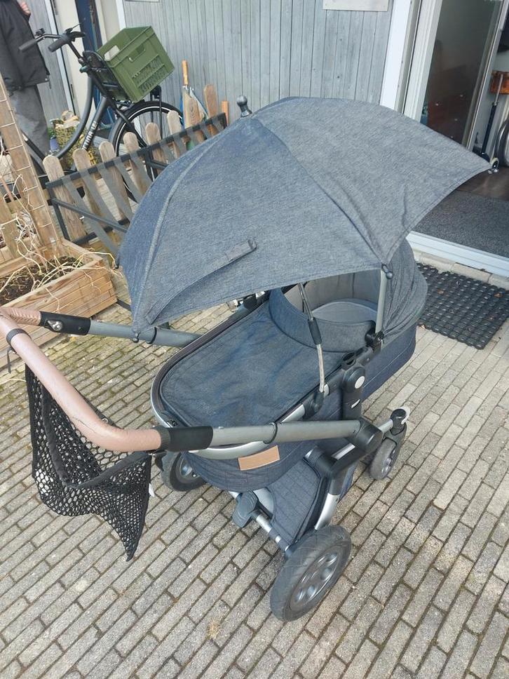 Joolz kinderwagen - Denim Blue - Zeer complete set, Kinderen en Baby's, Kinderwagens en Combinaties, Gebruikt, Kinderwagen, Overige merken