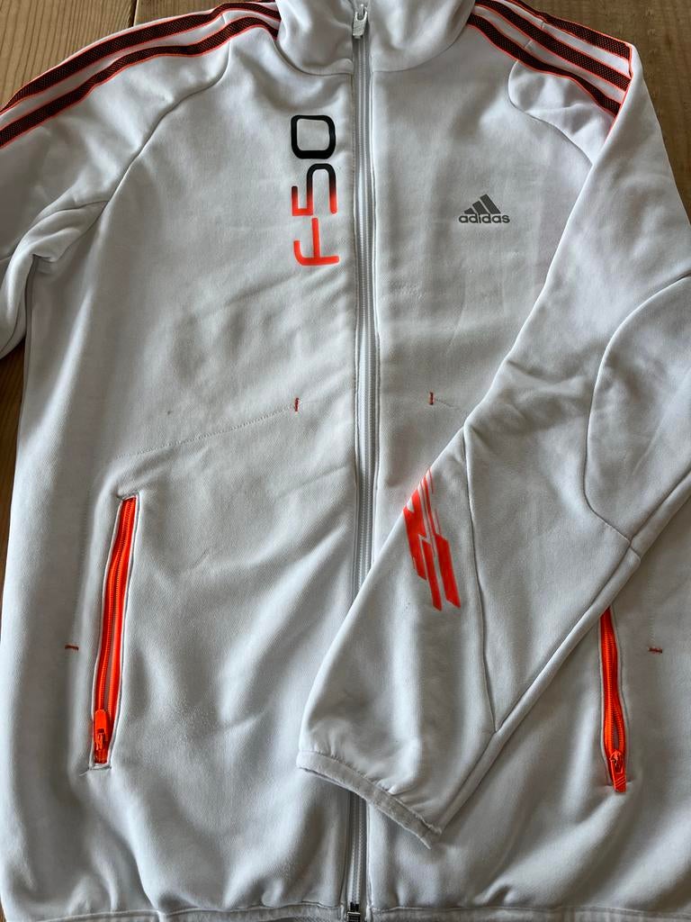 Adidas Sportjas - Stijlvol en Comfortabel, Ophalen of Verzenden, Zo goed als nieuw, Jongen of Meisje, Sport- of Zwemkleding