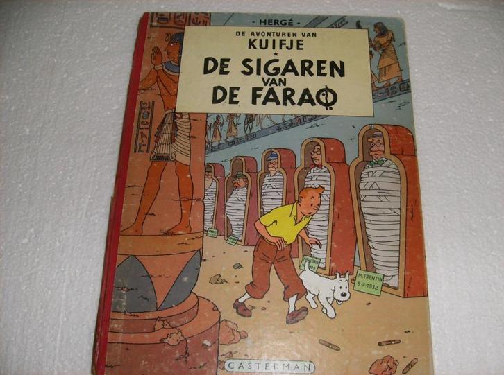 Kuifje De sigaren van de Farao, Boeken, Stripboeken, Gelezen, Eén stripboek, Ophalen