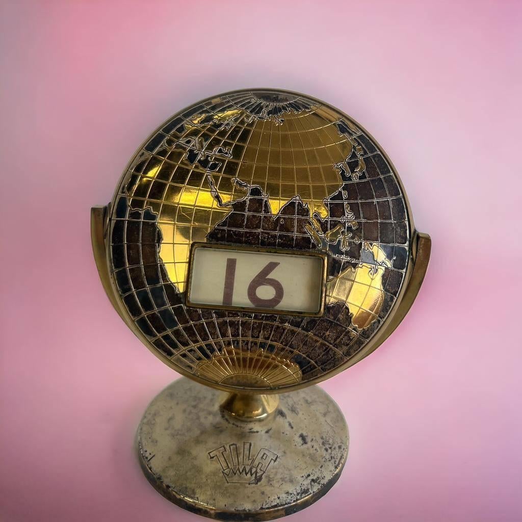 Vintage eeuwige kalender / flip kalender TILA, Diversen, Kalenders, Ophalen, Maandkalender