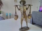 Beeld handgemaakt heel zwaar brons, Antiek en Kunst, Antiek | Koper en Brons, Ophalen of Verzenden