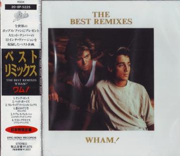 WHAM! CD THE BEST REMIXES george michael
