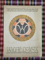 Herinneringsalbum Koningin Wilhelmina, Ophalen of Verzenden, 20e eeuw of later, Gelezen, Onbekend