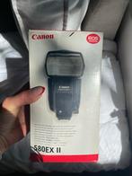 Canon Speedlite 580EX II Flitser, Audio, Tv en Foto, Fotografie | Flitsers, Ophalen of Verzenden, Zo goed als nieuw, Canon, Kantelbaar