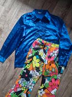 Flower Power Carnaval Set - Hippie Broek & Blouse, Kleding | Dames, Carnaval, Onbekend, Kleding, Gedragen