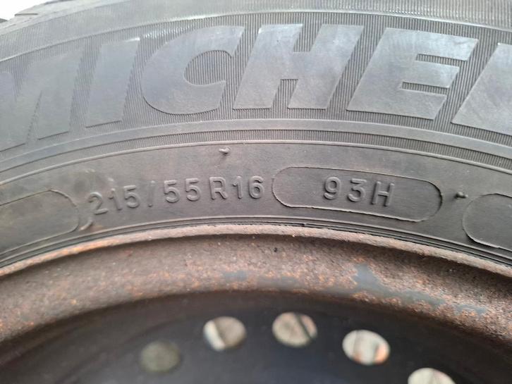 michelin alpin 215/55/16 volvo, ford, Auto-onderdelen, Banden en Velgen, Banden en Velgen, Winterbanden, 16 inch, 215 mm, Personenwagen