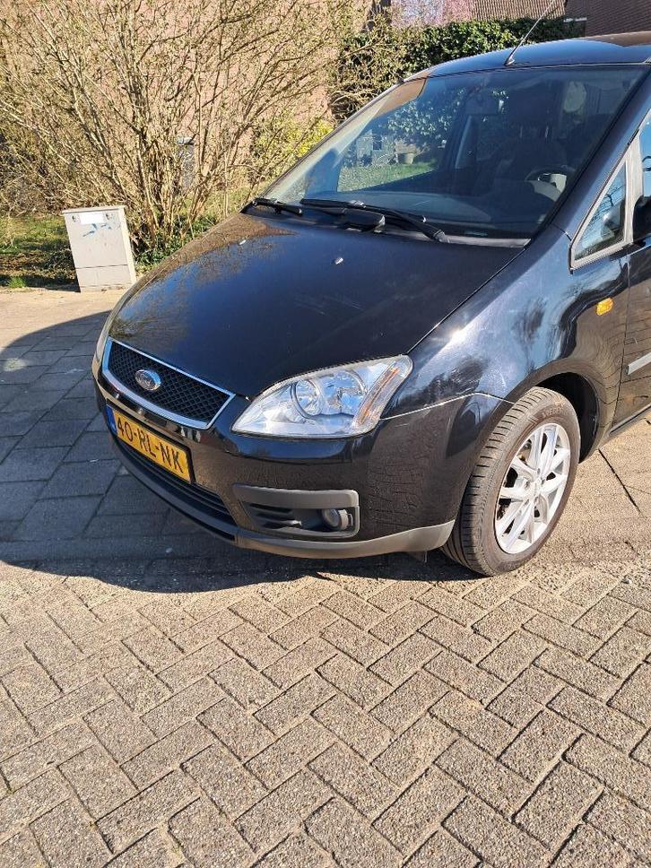 Ford C-Max 1.8 92KW 2005 Zwart, Auto's, Ford, Bedrijf, Te koop, C-Max, ABS, Airbags, Airconditioning, Boordcomputer, Centrale vergrendeling