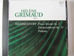 Rachmaninov piano Sonata no.2 Etudes-tableaux Op33 Preludes, Cd's en Dvd's, Cd's | Klassiek, Kamermuziek, Ophalen of Verzenden