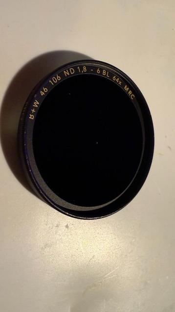 B+W 46mm ND 1.8 (64x) MRC Filter – Made in Germany beschikbaar voor biedingen