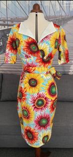 Victory Parade by Limb retro 50s Polly pencil dress-M🌺nieuw, Kleding | Dames, Maat 38/40 (M), Blauw, Nieuw, Ophalen of Verzenden