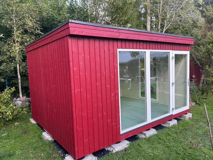 Tuinhuis afdaken schuren stallen, Tuin en Terras, Tuinhuizen, Zo goed als nieuw, Hout, 200 tot 400 cm, Ophalen of Verzenden