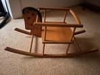 Houten hobbel of schommelpaard, Kinderen en Baby's, Speelgoed | Houten speelgoed, Ophalen of Verzenden, Gebruikt, Rij- of Hobbelspeelgoed
