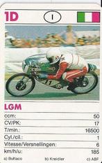 Kw24 - 1d - motorkaartje lgm, Ophalen of Verzenden, Zo goed als nieuw, Motoren