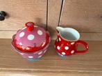 Oilily Melkkan en Suikerpot, Keramiek, Overige typen, Ophalen of Verzenden, Zo goed als nieuw