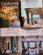 CALIFORNIA / Paris / Seaside & New York INTERIORS Woonboeken, Ophalen of Verzenden, Gelezen, Interieur en Design