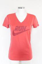 NIKE roze running /hardloop shirt met V-hals maat XS, Nike, Ophalen of Verzenden, Maat 34 (XS) of kleiner, Gedragen