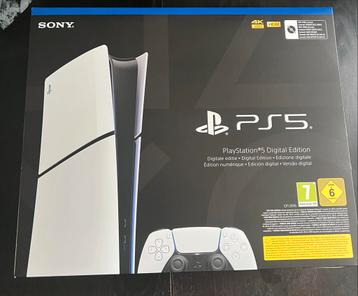 Playstation 5 Slim Digital Edition 1TB - Nieuw in verpakking beschikbaar voor biedingen