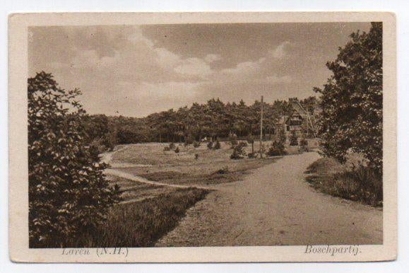 Laren (NH) Boschpartij, Ophalen, 1920 tot 1940, Ongelopen, Noord-Holland