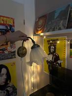 Vintage bloemen lamp, Antiek en Kunst, Antiek | Lampen, Ophalen of Verzenden