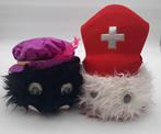 2 Grote vintage AH Wuppies Sinterklaas & Piet, Diversen, Sinterklaas, Ophalen of Verzenden, Gebruikt