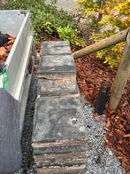 Rubber Tegels - Tuin, terras, speelplaats, Ophalen, Gebruikt, Rubber, Minder dan 5 m²