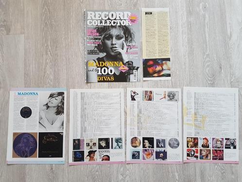 Madonna magazine cover + artikel Record Collector UK 2006, Verzamelen, Muziek, Artiesten en Beroemdheden, Gebruikt, Boek, Tijdschrift of Artikel