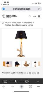 2 Philippe Starck 2005 gun lamp S en L REPLICA, Ophalen, Nieuw, Kits, Metaal