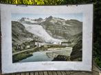 Schoolplaat vintage voor blokhut, wintersport liefhebber., Ophalen