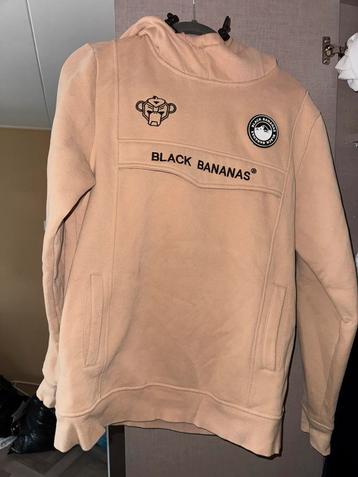 Black Bananas Hoodie Beige Maat M beschikbaar voor biedingen