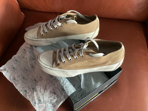 Sneakers mt.37 Candice Cooper Original beige/ecru LEDER..!!, Kleding | Dames, Schoenen, Zo goed als nieuw, Sneakers of Gympen
